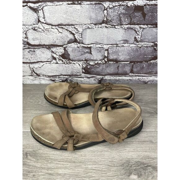 Teva Ventura Cork Brown Ankle Strappy Casual Outdoor Sandals Women Sz 9M US/40EU - Picture 1 of 16